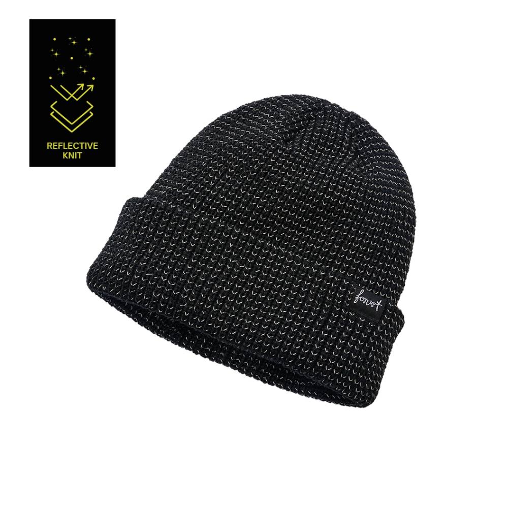 FORVERT - Vail Reflective Bonnet - Noir